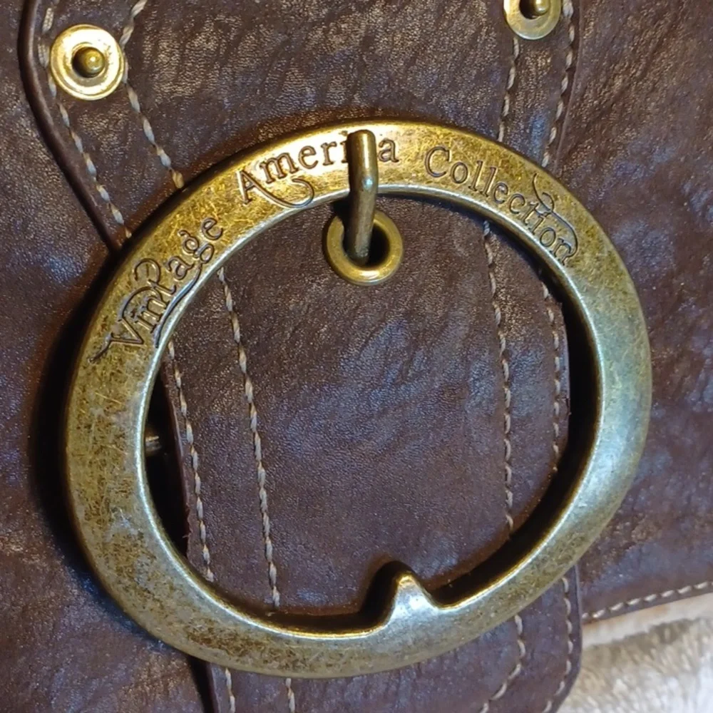Vintage American Collection by nine West crossbody purse brown
